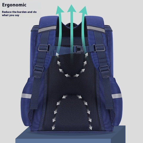 Burden-reducing Spine Protection Children Backpack