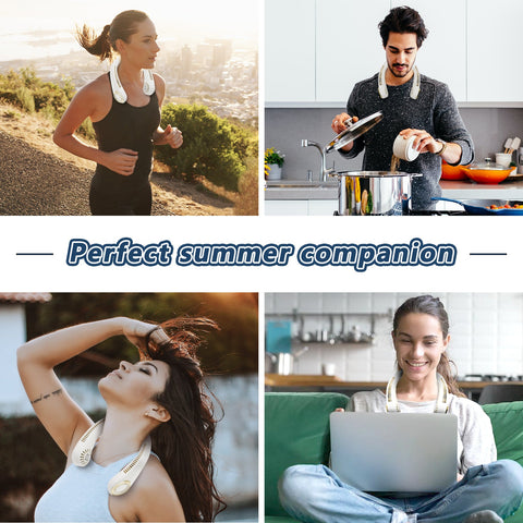 Halterneck Fan, A Convenient Portable Fan