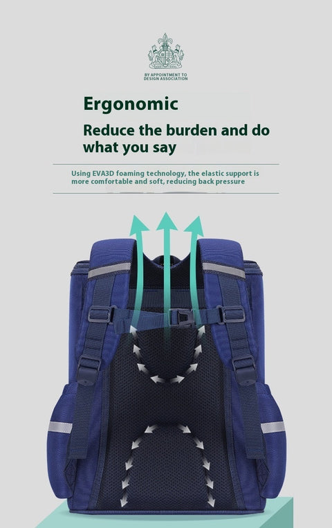 Burden-reducing Spine Protection Children Backpack