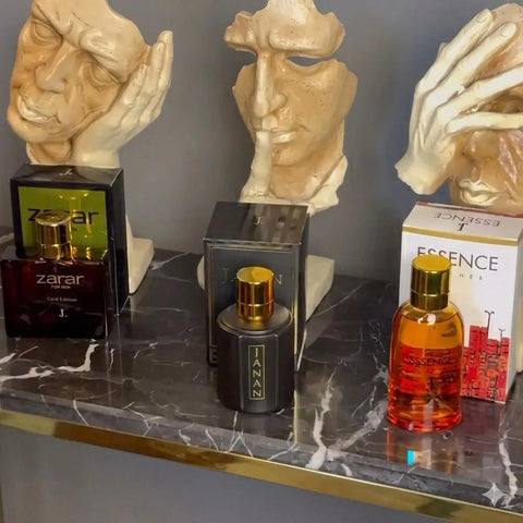 Unisex Long Lasting Bergamot Perfume Set of 3