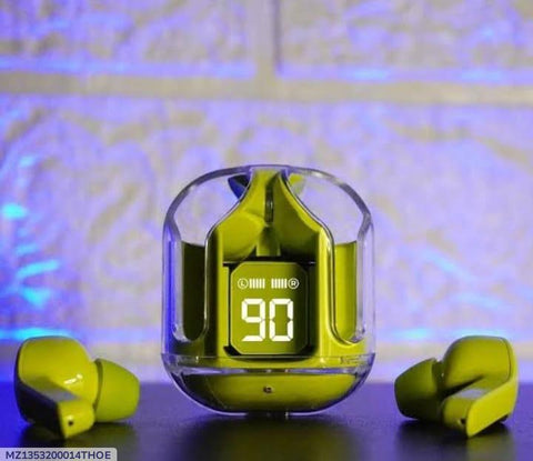 Wireless Bluetooth 5.3 Earbuds Green Active Noise Cancellation