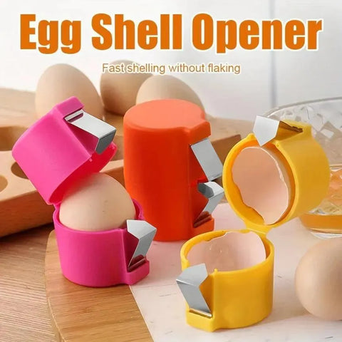 Yellow Egg Yolk Separator ABS Plastic Kitchen Tool