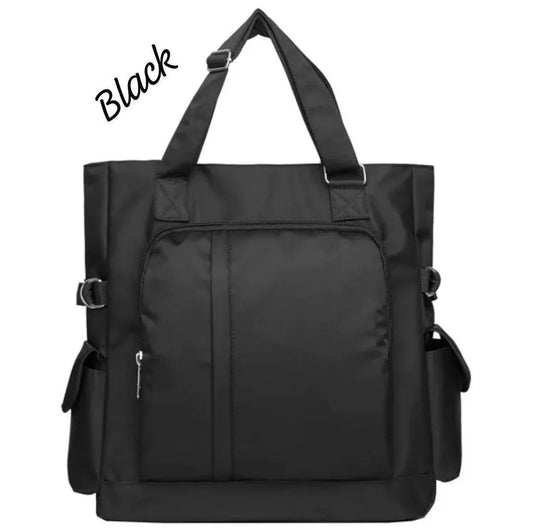 Women's Nylon Plain Shoulder Bag