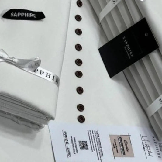 Men’s Unstitched Wash And Wear Plain Suit