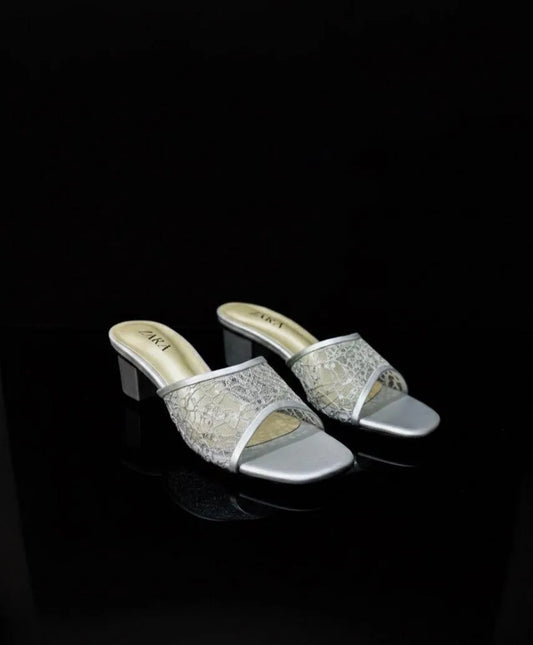 Stylish Women's Synthetic Leather Heels