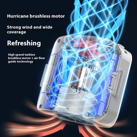 Cooling High-speed Fan Waist Mounted Air Conditioner