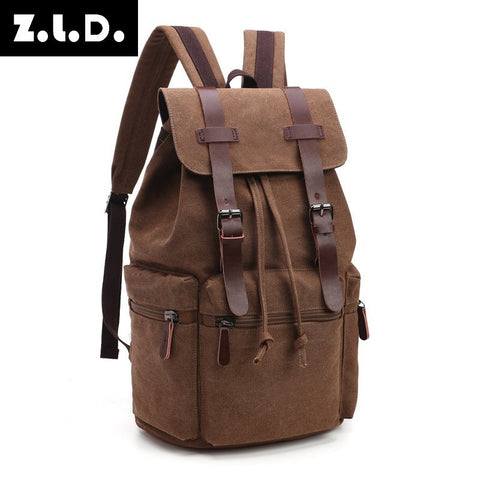 New Korean Retro Canvas Bag For Men And Women