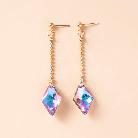 Anime Hunter X Hunter Kurapika Diamond Long Earrings